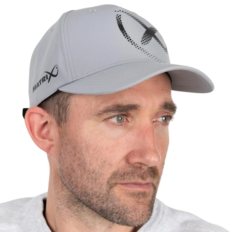 Matrix Large Print Cap Light Grey